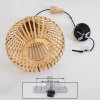 Egede Hanger Bruin, 1-licht