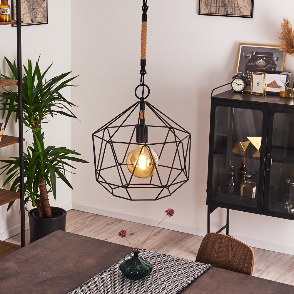 Favorita Hanger Zwart, 1-licht main product photo