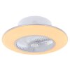 Globo KELLO plafondventilator LED Wit, 1-licht