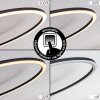 Johsa Plafondlamp LED Zwart, 3-lichts