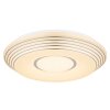 Globo PILLO Plafondlamp LED Wit, 1-licht, Afstandsbediening
