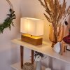Geneva Tafellamp Hout licht, 1-licht