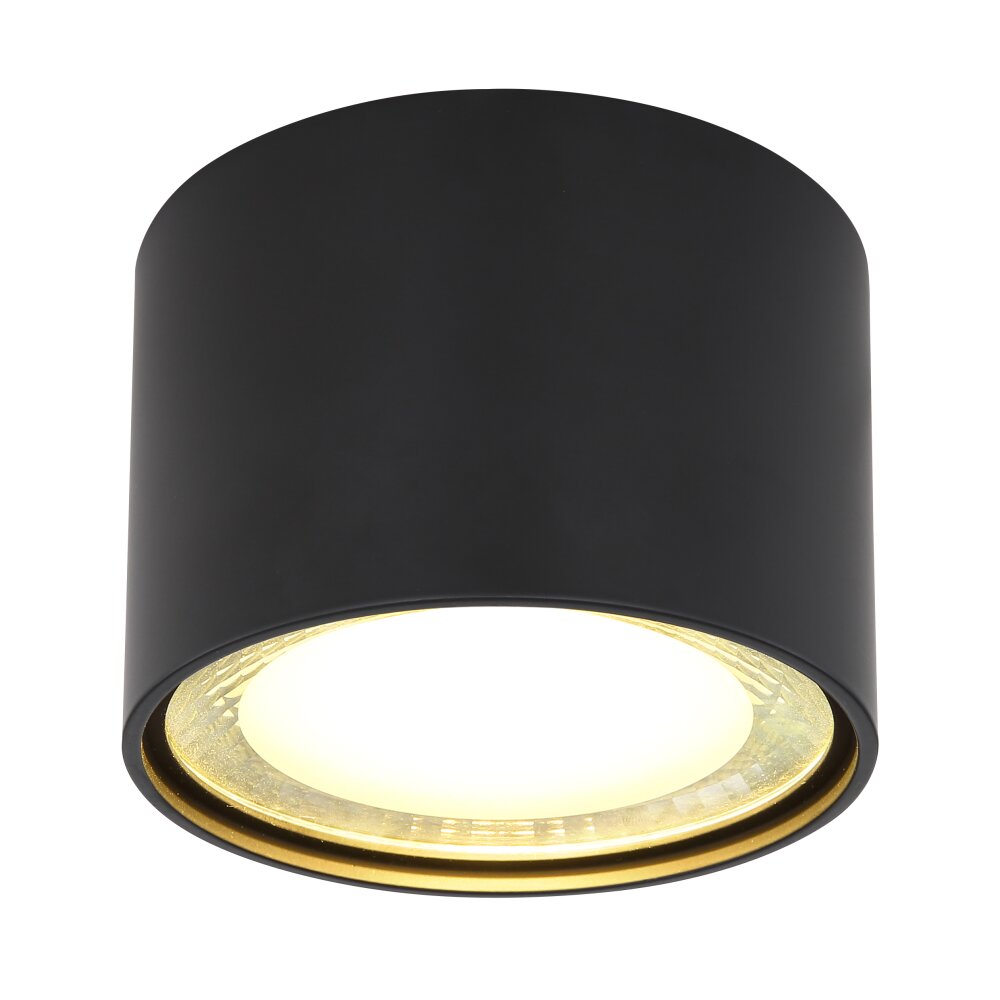Globo SERENA Plafondlamp LED Zwart, 1-licht main product photo