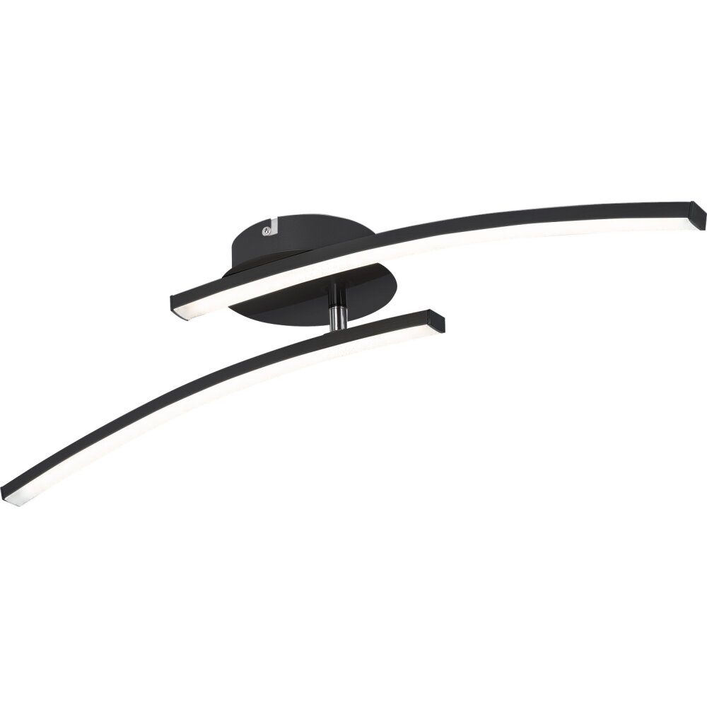 Globo TANSY Plafondlamp LED Zwart, 1-licht main product photo