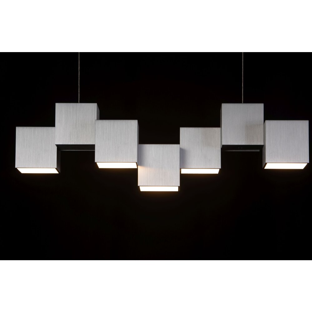 Grossmann ROCKS Plafondlamp LED Aluminium, 5-lichts