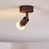 Planes Plafondlamp LED Roest, 1-licht
