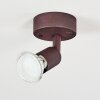 Planes Plafondlamp LED Roest, 1-licht