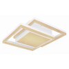 Globo SQUARES Plafondlamp LED Wit, 1-licht
