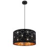 Globo ABBEY Hanger Zwart, 1-licht