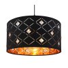 Globo ABBEY Hanger Zwart, 1-licht