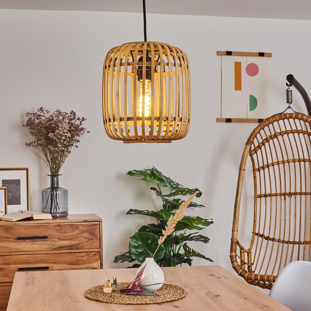 Teheran Hanglamp Zwart, 1-licht