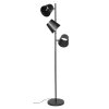 Veroli Staande lamp Zwart, 3-lichts