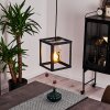 Turiza Hanger Hout donker, Zwart, 1-licht