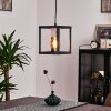 Turiza Hanger Hout donker, Zwart, 1-licht