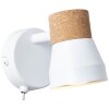 Brilliant Moka Spotlamp Wit, 1-licht