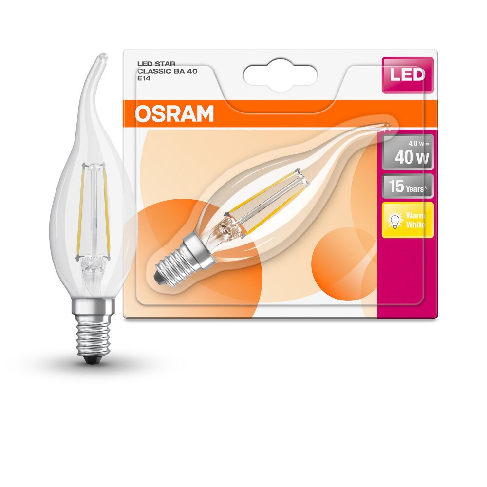 Osram LED E14 4 Watt 2700 Kelvin 470 Lumen