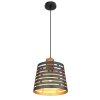 Globo ABLONA Hanger Zwart, 1-licht