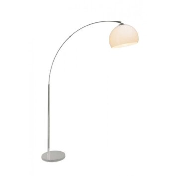Brilliant Vessa Staande booglamp Chroom, 1-licht