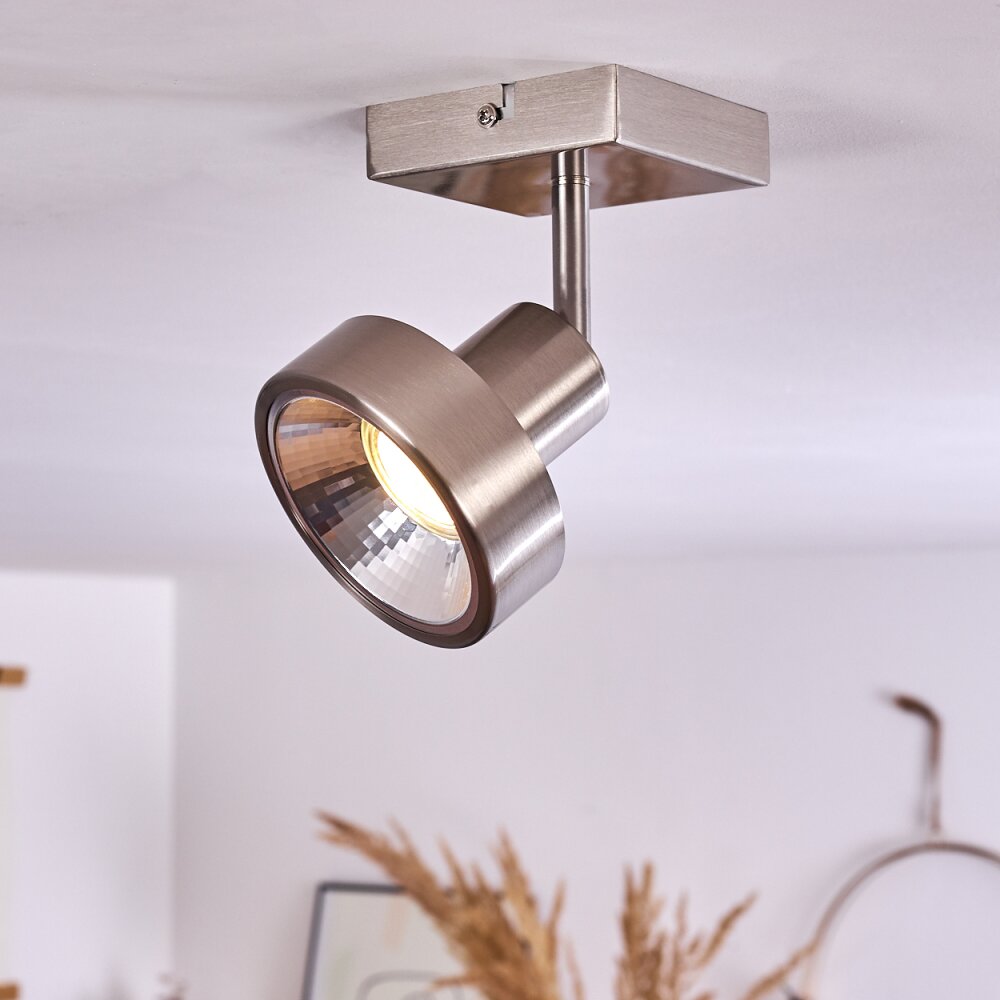 Chagres Plafondlamp Nikkel mat, 1-licht main product photo