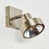 Chagres Muurlamp Nikkel mat, 1-licht