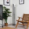 Gibraltar Staande lamp Zwart, 1-licht