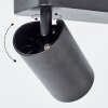 Rubeltein Plafondlamp Zwart, 2-lichts
