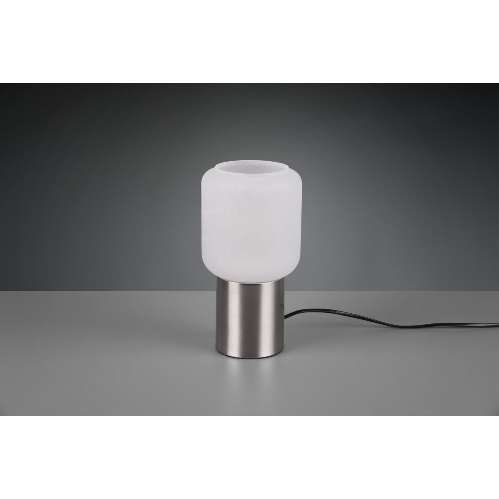 Reality Nico Tafellamp LED Nikkel mat, 1-licht