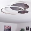 ManzanalesÂ  Plafondlamp LED Chroom, Zilver, 1-licht, Afstandsbediening