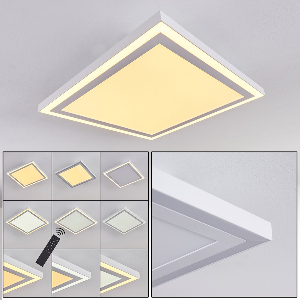 Salamo Plafondlamp LED Wit, 2-lichts main product photo