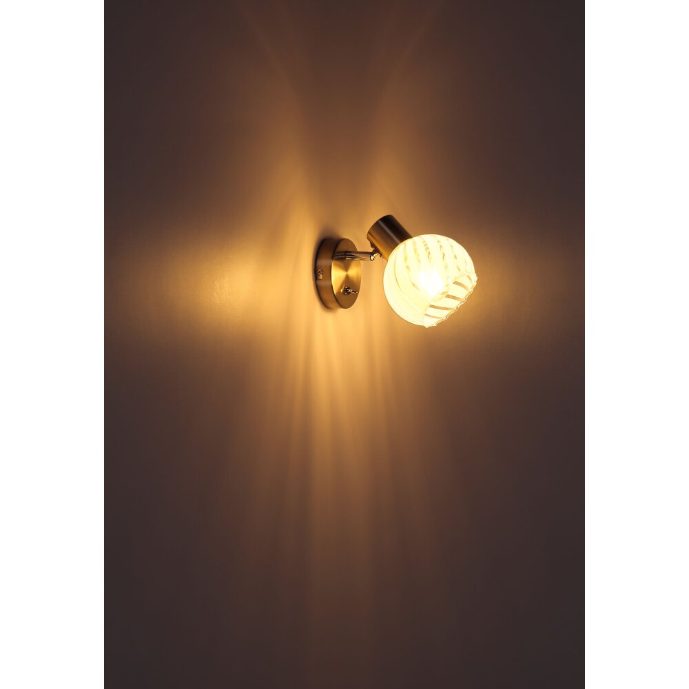 Globo WILLY Spotlamp Nikkel mat, 1-licht