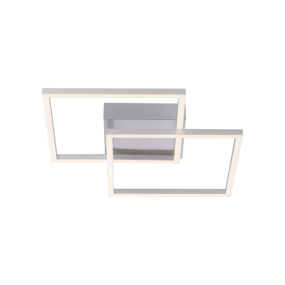 Leuchten-Direkt IVEN Plafondlamp LED Nikkel mat, 2-lichts main product photo