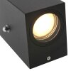Steinhauer Logan Buiten muurverlichting LED Zwart, 1-licht