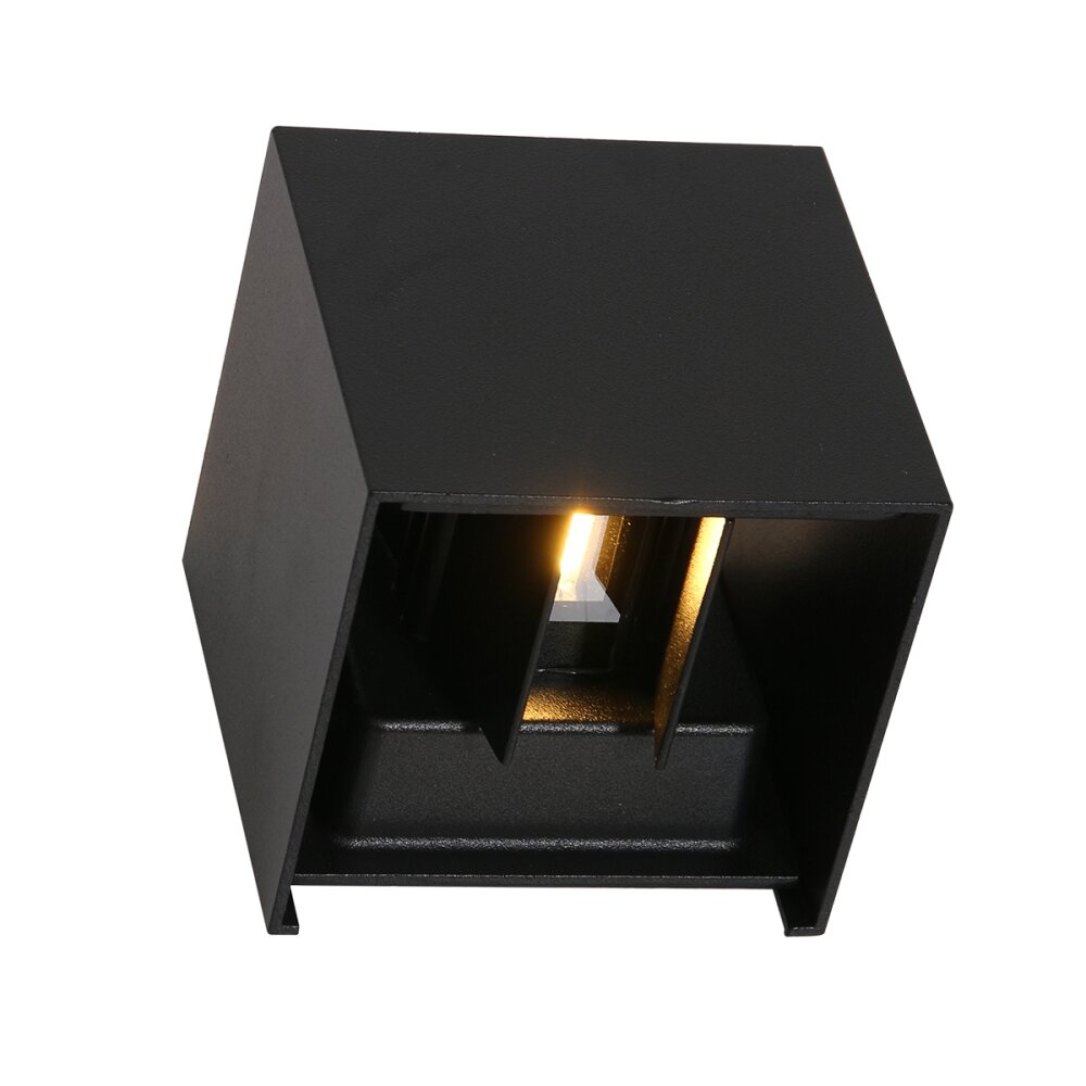Steinhauer Logan Buiten muurverlichting LED Zwart, 1-licht main product photo