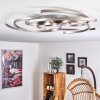 Cojcam Plafondlamp LED Nikkel mat, 3-lichts