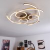 Cojcam Plafondlamp LED Nikkel mat, 3-lichts