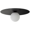 Brilliant Zon Plafondlamp Zwart, 1-licht