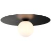 Brilliant Zon Plafondlamp Zwart, 1-licht