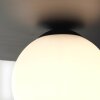 Brilliant Zon Plafondlamp Zwart, 1-licht