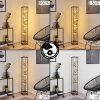 Pericos Staande lamp LED Zwart, 3-lichts