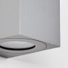 Mora Buiten muurverlichting LED Grijs, 2-lichts