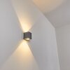 Mora Buiten muurverlichting LED Grijs, 2-lichts