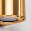 Mora Buiten muurverlichting LED Messing, 2-lichts