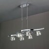 Mantra CUADRAX Hanger Chroom, 6-lichts