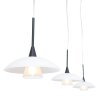 Steinhauer Tallerken Hanglamp LED Nikkel mat, 3-lichts