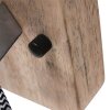 Steinhauer Gearwood Spotlamp Hout licht, Nikkel mat, 1-licht