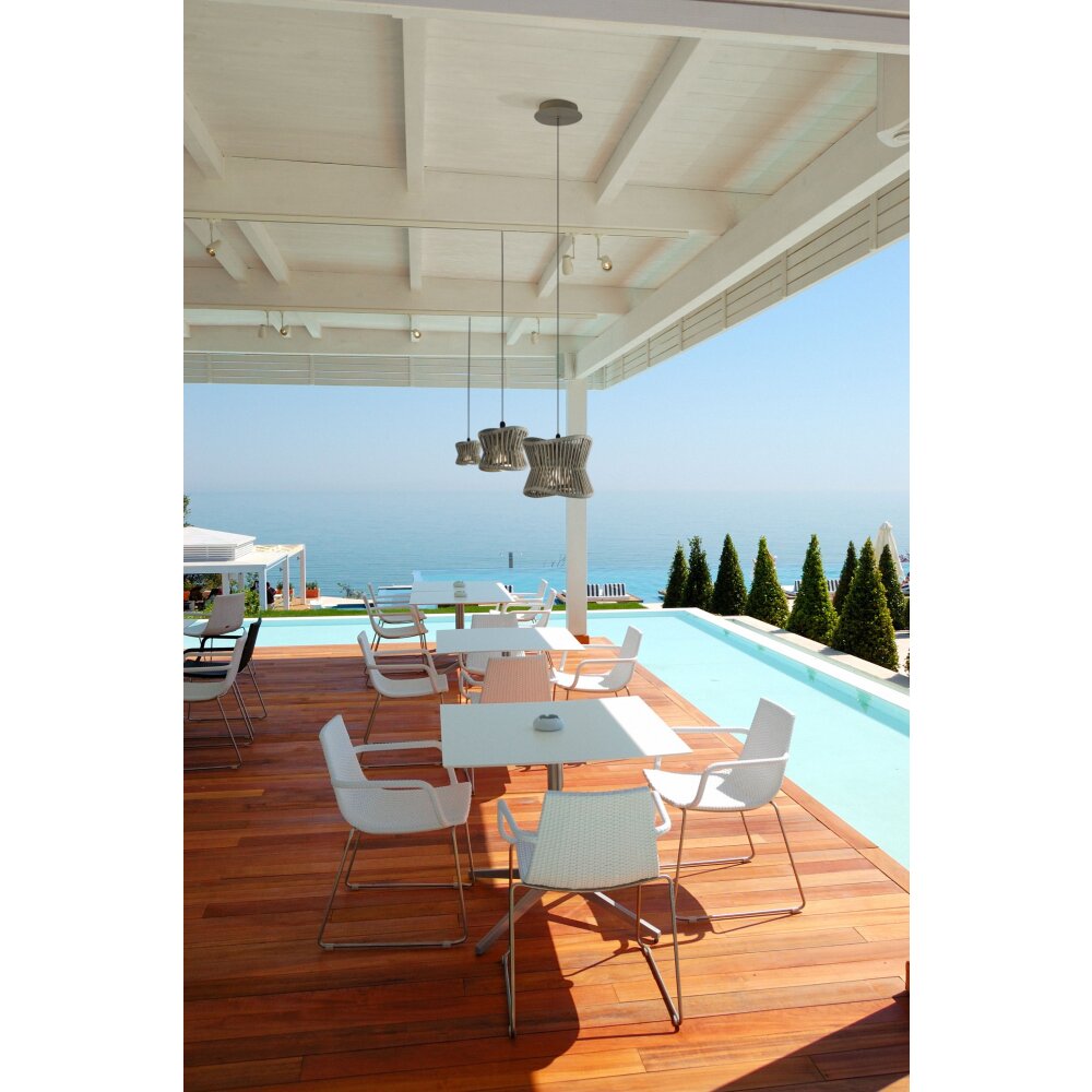 Mantra POLINESIA Buitenhanglamp Beige, 1-licht main product photo