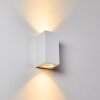 Boda Buiten muurverlichting Wit, 2-lichts