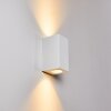 Boda Buiten muurverlichting Wit, 2-lichts