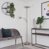 Rabeja Staande lamp LED Nikkel mat, 2-lichts