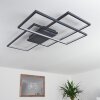 Momahaki Plafondlamp LED Antraciet, 1-licht, Afstandsbediening